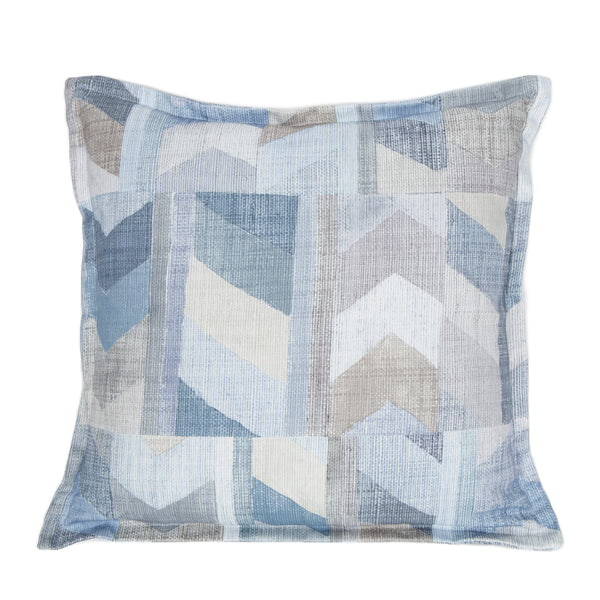 Sagitta Cushion with Blue Colored Pattern